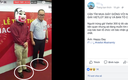 Đại diện Vietlott nói về "đôi giày song sinh" của người trao và nhận giải 303 tỷ đồng