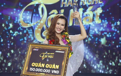 Không ngoài dự đoán, Võ Hạ Trâm giành ngôi Quán quân "Hãy nghe tôi hát 2018"