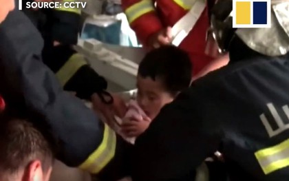 Trung Quốc: Bé trai chui vào thám hiểm máy giặt rồi mắc kẹt, một đội cứu hộ phải tới giải vây