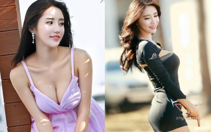 Nhan sắc "lai" giữa Suzy và Hani, mẫu nữ xe hơi xứ Hàn "sốt xình xịch" tại Trung với vòng một đốt mắt