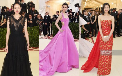 Trung Quốc có tới 3 người đẹp dự Met Gala 2018, và cả 3 đều mờ nhạt vì mặc sai chủ đề