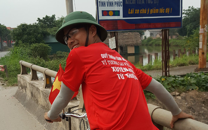 Nam thanh niên đạp xe xuyên Việt từ Hà Giang tới Cà Mau để gây quỹ từ thiện nhận nhiều ủng hộ từ cư dân mạng