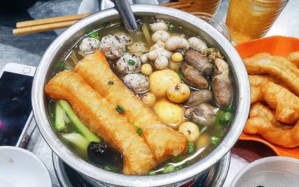 Một loạt món ăn từ "nội tạng" vừa lạ vừa quen ở Hà Nội quá thích hợp cho tiết trời đang nóng thì đổ mưa