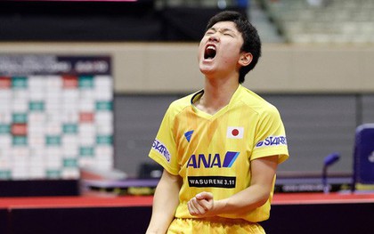 Cao thủ bóng bàn Trung Quốc thua sốc tay vợt 14 tuổi Harimoto