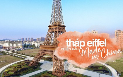 Tháp Eiffel “made in China” cứu sống thị trấn ma ở Trung Quốc