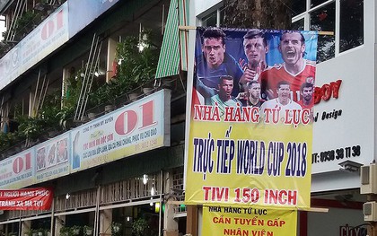 Tự ý phát World Cup trên "phây" có thể bị phạt