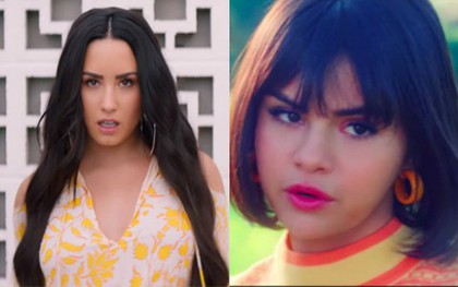 Các bản hit rầm rộ nhất Anh Quốc: Demi Lovato suýt nữa #1, Selena Gomez nhảy hạng ngoạn mục