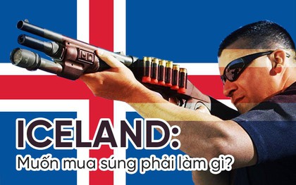 Iceland: Muốn sở hữu 1 khẩu súng bạn phải vào "ngồi tù thử" vài tháng