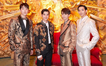 Nam Joo Hyuk, Vương Tuấn Khải, Mario Maurer, Ryo Ryusei đích thị là F4 mới của châu Á tại show Dolce & Gabbana