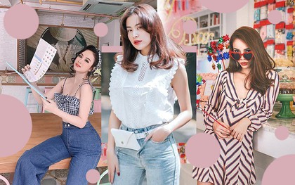 Nhìn style của 6 người đẹp Vbiz này để tìm ý tưởng mix đồ xinh điệu mà vẫn chất ngất cho hè