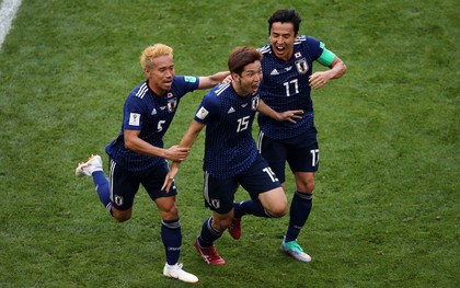 Nhật Bản giúp bóng đá châu Á lập kỷ lục sau trận thắng Colombia