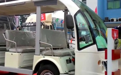 Xe điện mất lái tông vào nhóm du khách trong khu du lịch ở Đà Nẵng, 6 người bị thương