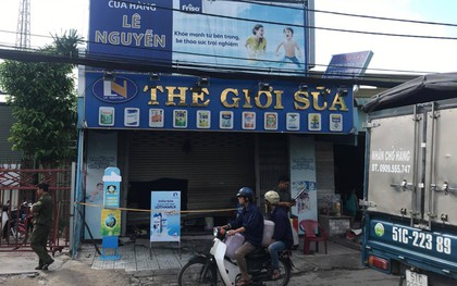 TP.HCM: Cửa hàng sữa bất ngờ cháy lớn lúc rạng sáng, chồng chết, vợ nguy kịch