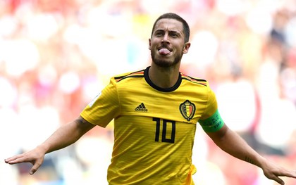 Song sát Lukaku và Hazard tỏa sáng giúp Bỉ đại thắng trước Tunisia