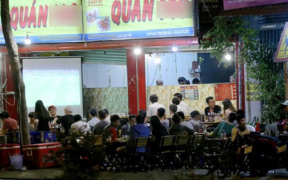 Dân nhậu ở Sài Gòn thức trắng đêm xem World Cup 2018 trên "phố nhậu" Phạm Văn Đồng