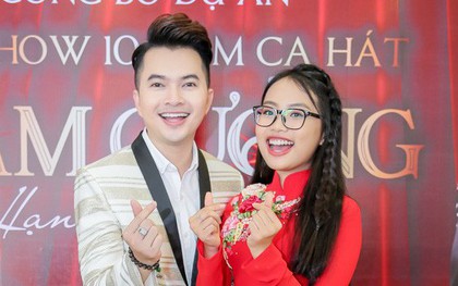 Phương Mỹ Chi xuất hiện phổng phao mừng Nam Cường tổ chức liveshow kỉ niệm 10 năm ca hát