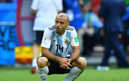 Không phải Messi, Mascherano mới là cầu thủ Argentina giã từ sự nghiệp quốc tế sau trận thua Pháp