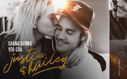 Nhìn lại chặng đường yêu đương thăng trầm của cặp đôi Justin Bieber và Hailey Baldwin