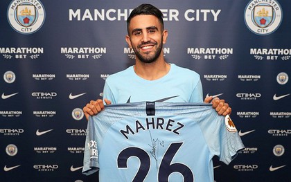 Man City phá kỷ lục chuyển nhượng, mua Riyah Mahrez giá 60 triệu bảng