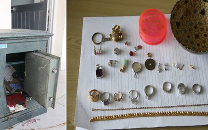 Trộm thành công hơn 800 triệu đồng, hai thanh niên gom luôn 10 đôi dép cũ