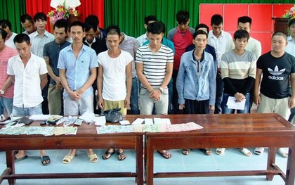 Bắt quả tang 23 người tham gia cá độ bóng đá trước chung kết World Cup