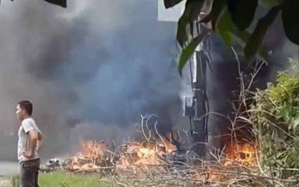 Tăng nấc điện máy biến áp gây cháy nổ vang trời, 2 người bị thương ở Sài Gòn