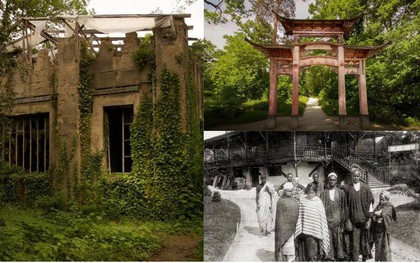 Bên trong khu vườn bị bỏ hoang ở Paris, nơi 100 năm trước con người từng bị đem ra triển lãm, mua vui chẳng khác gì ở sở thú