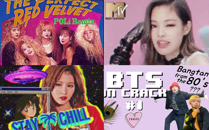 Quay ngược về thập niên 80,  loạt siêu hit Kpop "Fake Love", "Ddu-du", "Likey"... sẽ nghe như thế nào đây?