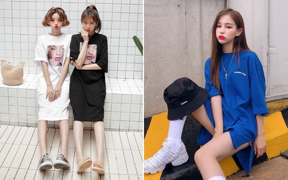 Váy T-shirt: là váy nhưng lại chẳng "bánh bèo", mặc vừa xinh vừa hợp mọi dáng người