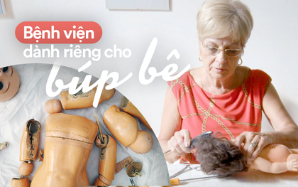 Choáng ngợp với "bệnh viện" búp bê chuyên nghiệp như dành cho con người