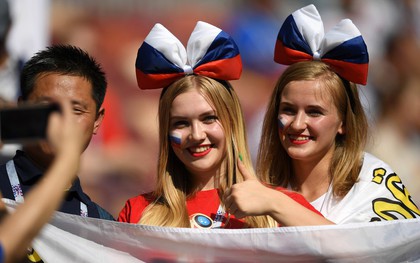 Tột cùng vui sướng, người Nga mơ về ngôi vô địch World Cup 2018