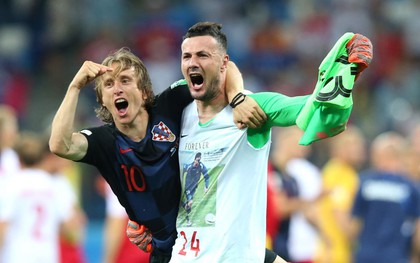 Modric đá hỏng penalty, Croatia giành vé vào tứ kết World Cup 2018 nhờ loạt luân lưu không tưởng
