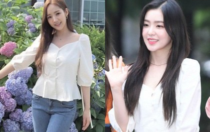Cùng chung ý tưởng khi diện chiếc áo này, Park Min Young và Irene khiến fan khó phân định được ai đẹp hơn