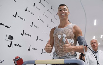 Phát hiện đáng kinh ngạc về cơ thể Ronaldo sau buổi kiểm tra y tế ở Juventus