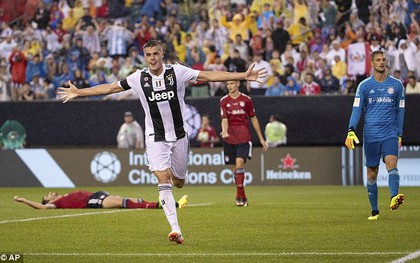 Ronaldo chưa ra mắt trong ngày Juventus hạ gục Bayern Munich