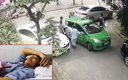 Khởi tố chủ xe Mercedes cầm gạch đập tài xế taxi phun máu tại Hà Nội