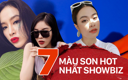 Những quý cô sành điệu nhất showbiz Việt chọn màu son gì?