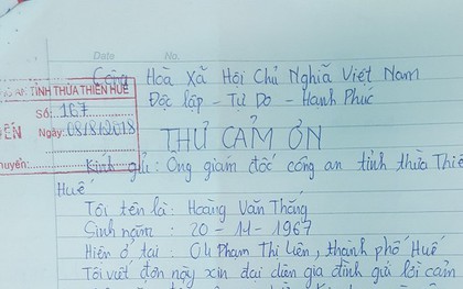 Cứu người phụ nữ nhảy cầu tự tử, CSGT Huế được dân viết thư cảm ơn