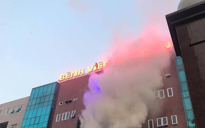Hà Nội: Cháy ở Bệnh viện Bưu Điện, hàng trăm bệnh nhân phải sơ tán