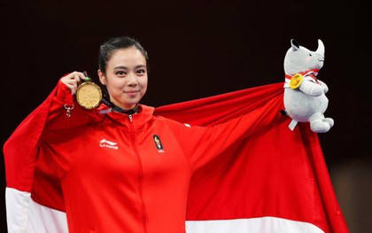 Nữ hoàng wushu Indonesia lên đỉnh ASIAD rồi tuyên bố giải nghệ