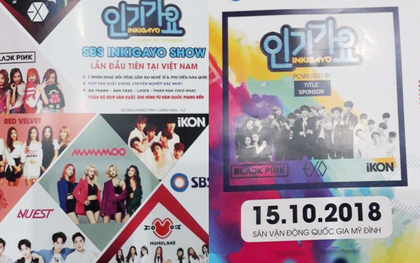 Rò rỉ ảnh kế hoạch của Inkigayo lần đầu tại Việt Nam: Black Pink, EXO tham gia, show diễn ra vào tháng 10?