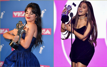 Camila Cabello đại thắng "VMAs 2018" nhưng Ariana Grande mới được lợi nhiều nhất sau đó