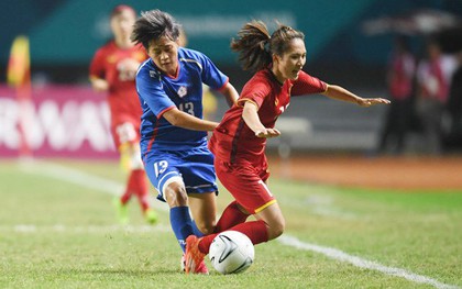Thua trên chấm 11m, đội tuyển nữ Việt Nam bị loại khỏi ASIAD 2018