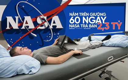 Việc nhẹ lương cao: Chỉ việc nằm trong 60 ngày, NASA trả bạn 2,3 tỷ đồng