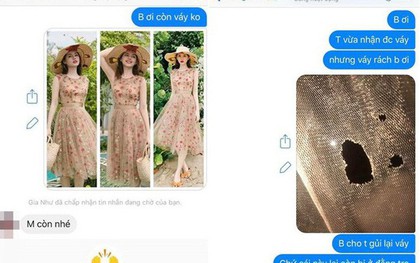 "Đỉnh cao" bán hàng online: Một chiếc váy cũ nhưng bán tận 3 lần - 2 người mất không tiền, kẻ còn lại nhận đồ rách
