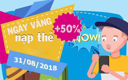 Các nhà mạng đồng loạt tung khuyến mãi 50% giá trị thẻ nạp chào mừng 2/9 nhưng khoan đã, hãy đặc biệt chú ý đến chi tiết này nhé