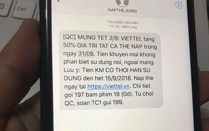 Quy định được nới lỏng, 3 nhà mạng lớn ồ ạt khuyến mại 50% trong dịp 2/9?