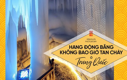 Trung Quốc: Hang động băng giá không bao giờ tan chảy dù trong mùa hè nắng nóng