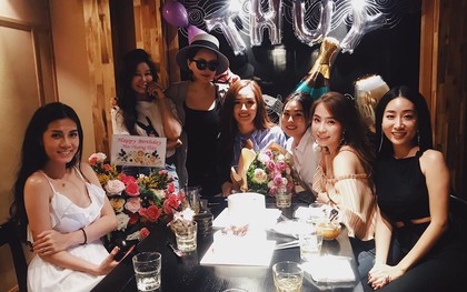 Mai Phương Thuý đón sinh nhật tuổi 30 bên hội bạn thân toàn các cô gái xinh đẹp