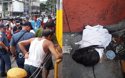 Philippines: Cả khu phố náo loạn vì "vật lạ" giống đầu người vứt trong khe tường
